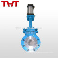 large guillotine gate valve hot flue gas pneumatic shuttle valve